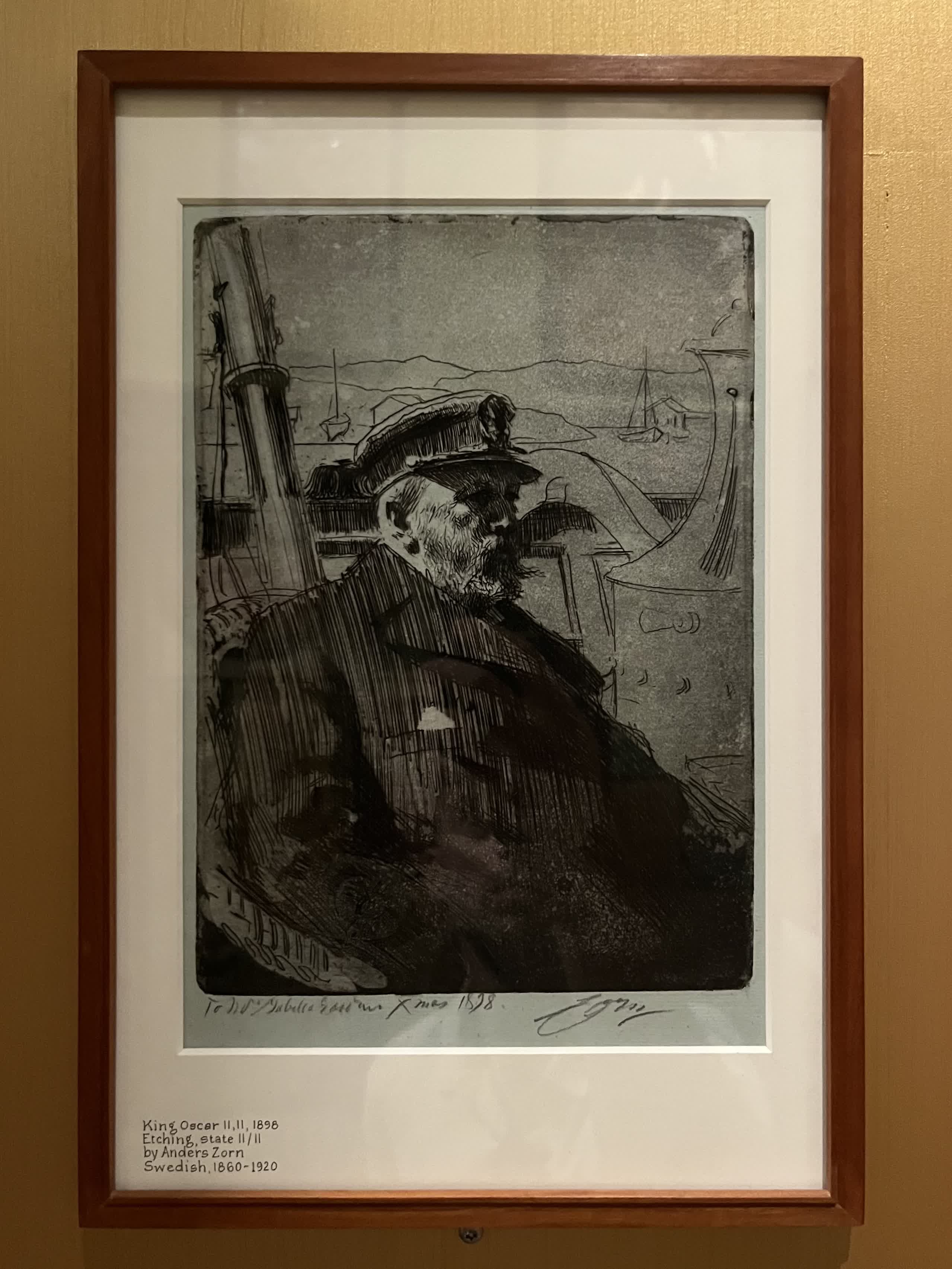 King Oscar II, Anders Zorn (1898)