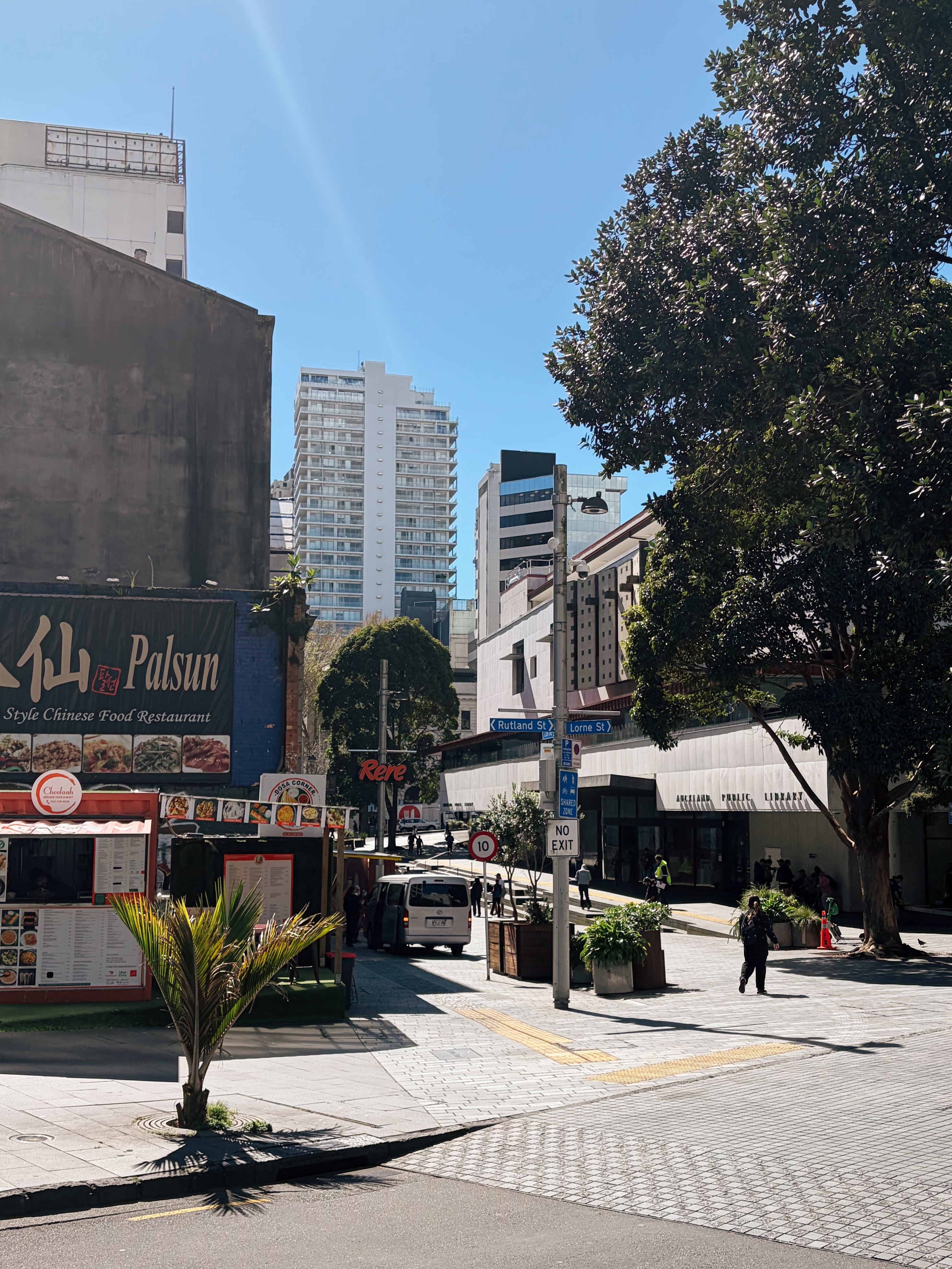 Lorne St. and Auckland Public Library.